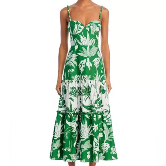 FARM Rio Dresses & Skirts - FARM Rio Forest Soul Cotton Midi Dress
